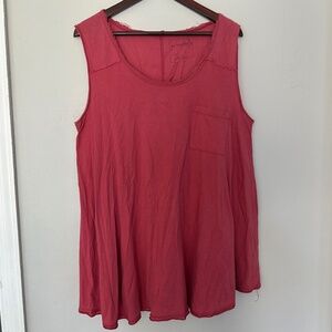 Free People Oversized Tunic Tank L